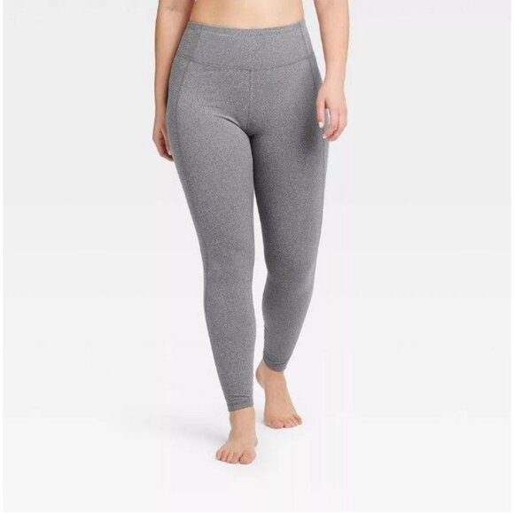 All In Motion Women's Plus Size Simplicity Mid-Rise 7/8 Leggings 27" 4X - Picture 1 of 9